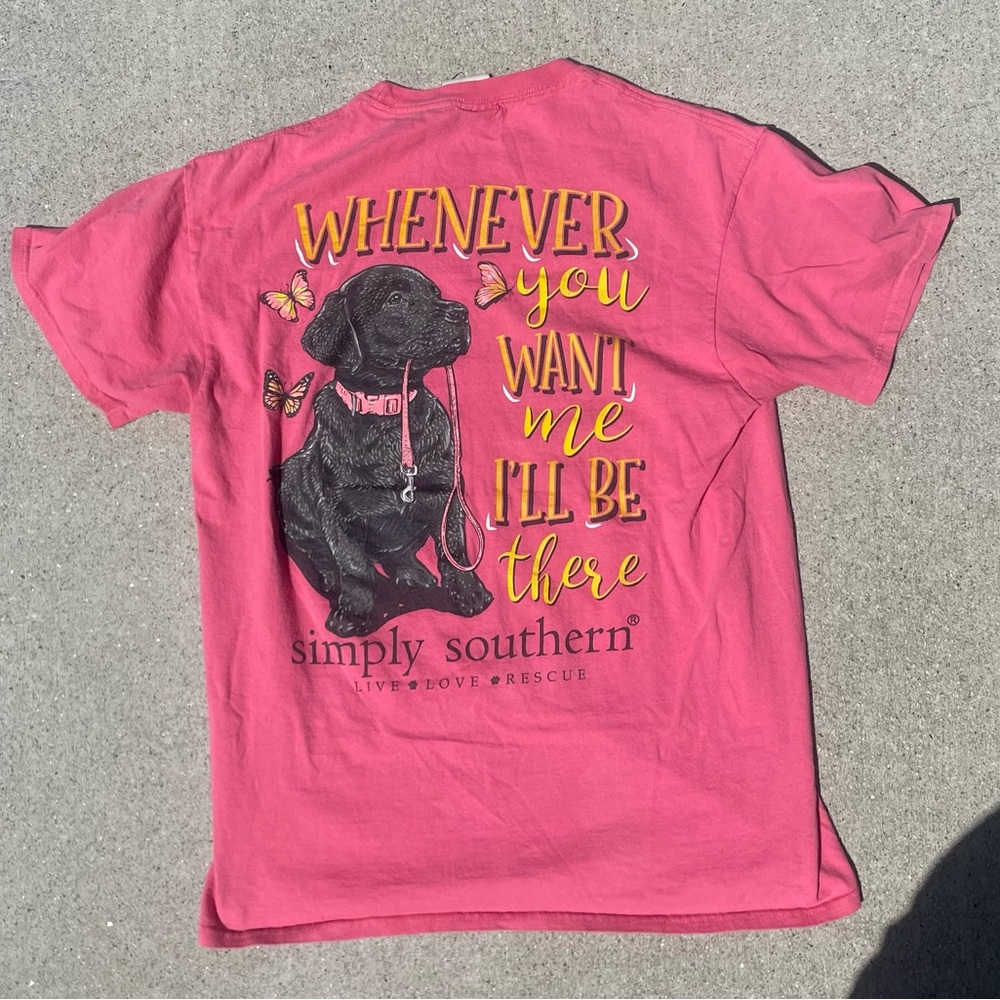 simply southern “whenever you want me i’ll be there” shirt